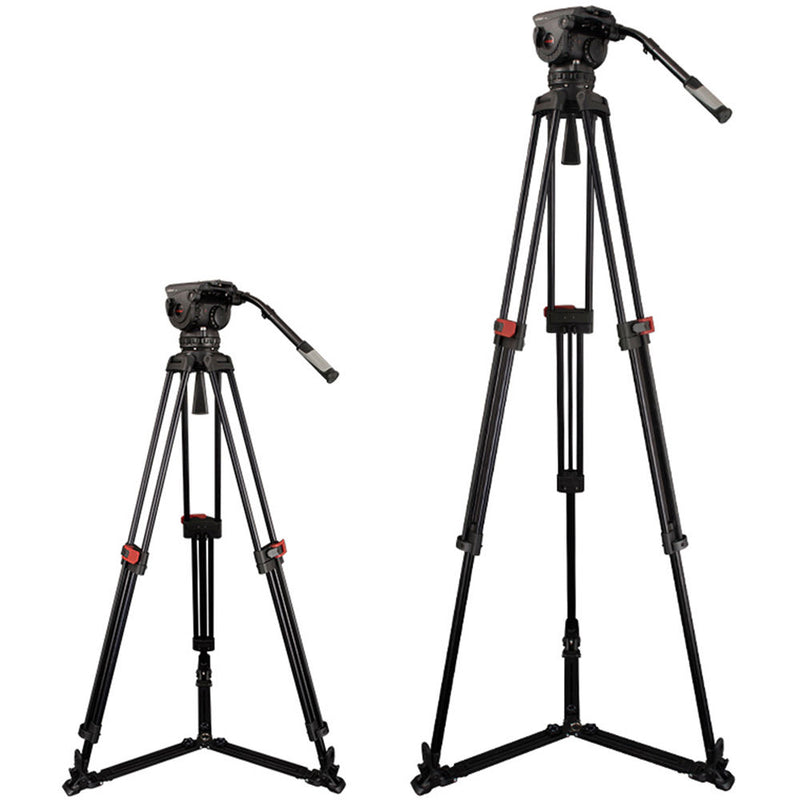 miliboo Broadcast Tripod Kit with M8 Fluid Head (Carbon Fiber)