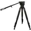 miliboo Broadcast Tripod Kit with M8 Fluid Head (Carbon Fiber)