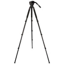 miliboo Broadcast Tripod Kit with M8 Fluid Head (Carbon Fiber)