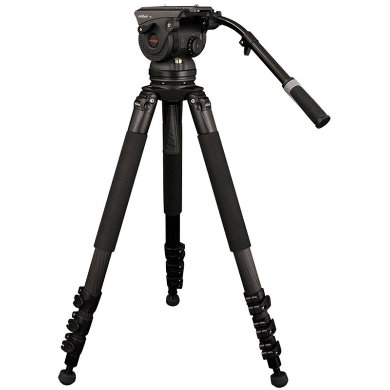 miliboo Broadcast Tripod Kit with M8 Fluid Head (Carbon Fiber)