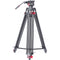 miliboo MTT602A Professional Aluminum Tripod and Fluid Head with Mid-Level Spreader