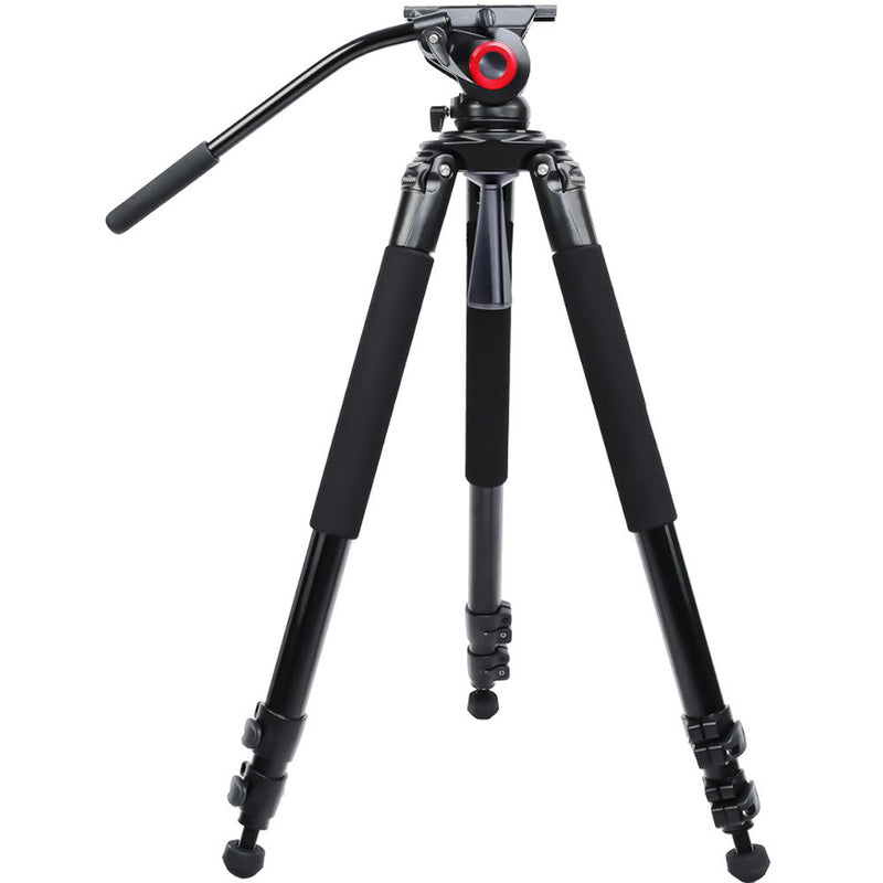 miliboo MTT701A Portable Tripod Kit with Fluid Head (Aluminum)