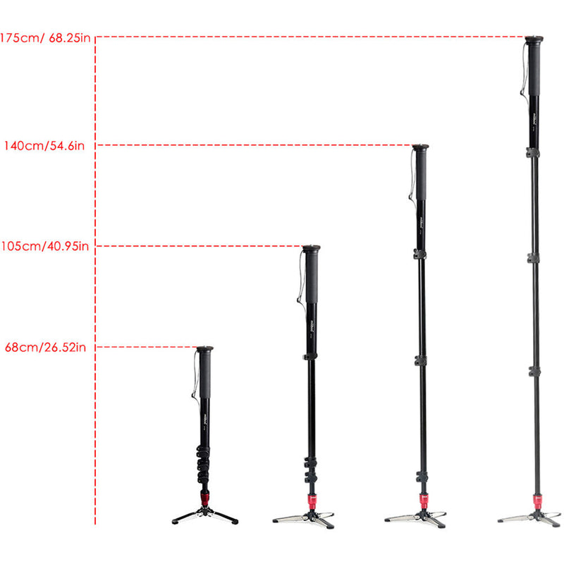 miliboo MTT705BWH Carbon Fiber Monopod