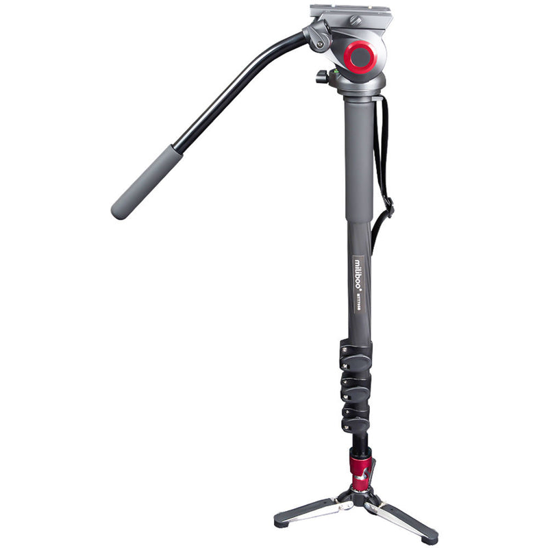 miliboo MTT705B Portable Carbon Fiber Tripod Monopod