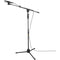 Auray MS-65CL Professional Mic Stand with Clutch Lock and Telescoping Boom Arm