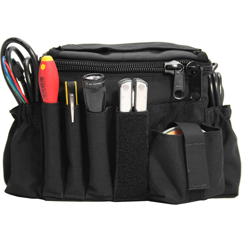 PortaBrace AC-3 Assistant Camera Pouch with Shoulder Strap (Large, Midnight Black)