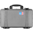 Porta Brace PB-2550 Hard Case with Divider Kit (Silver Platinum)