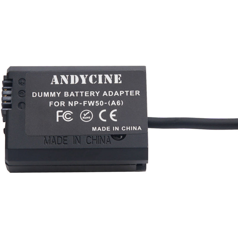 ANDYCINE D-Tap to NP-FW50 Dummy Battery Cable