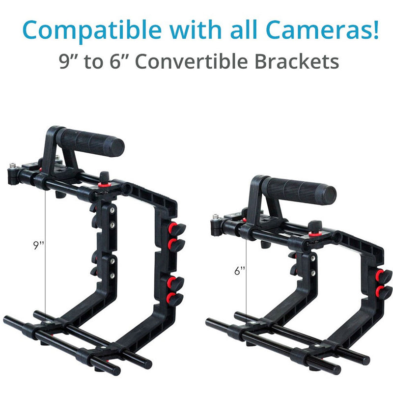 FILMCITY Shoulder Rig Kit with Matte Box for DSLR Cameras