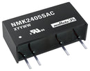 MURATA POWER SOLUTIONS NMK0515SC Isolated Board Mount DC/DC Converter, 3kV Isolation, 2 Output, 2 W, 15 V, 67 mA, -15 V, 67 mA