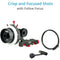 FILMCITY DSLR Camera Cage Shoulder Mount Rig Kit with Follow Focus