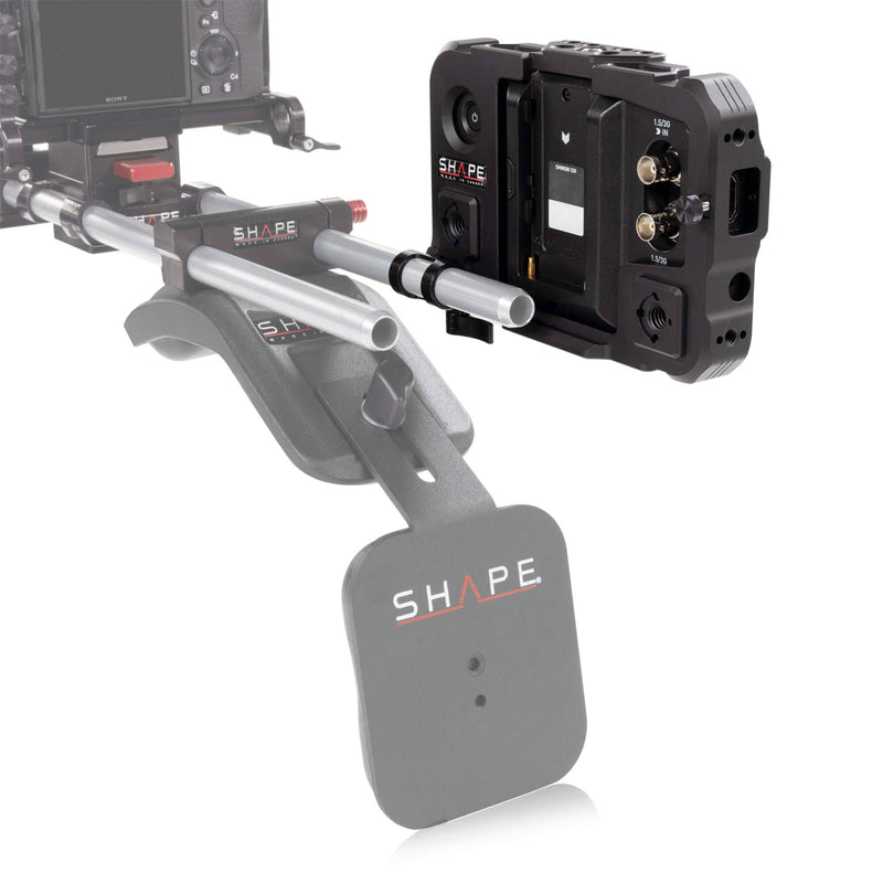 SHAPE Cage with Swivel Rod Clamp and 6" 15mm Rod for Atomos Shinobi Monitor