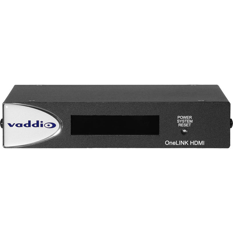 Vaddio RoboSHOT In-Wall Clear Glass OneLINK HDMI System (Black)