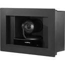 Vaddio RoboSHOT In-Wall Clear Glass PTZ Camera System (Black)