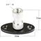 CAMVATE 3/8"-16 Thread Wall / Table / Ceiling Mount (Female, Oval Base)