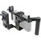 CAMVATE Director's Monitor Cage with V-Mount Splitter & Rubber Grips