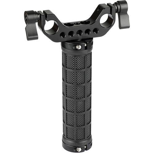 CAMVATE Rubber Handgrip with Rod Bracket for Shoulder Rig (15mm LWS)