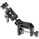 CAMVATE C-Clamp with Dual 1/4"-20 Knob Ball Head Arm