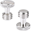 CAMVATE 3/8"-16 Slotted Knurled Captive Mounting Screws (2-Pack)