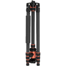 GEEKOTO CT25Pro Craftsman 79" Carbon Fiber Tripod