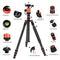 GEEKOTO CT25Pro Craftsman 79" Carbon Fiber Tripod