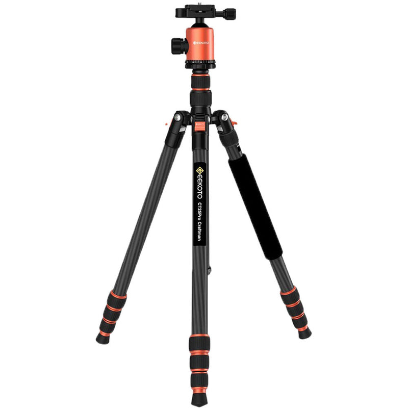 GEEKOTO CT25Pro Craftsman 79" Carbon Fiber Tripod