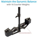 FLYCAM HD-5000 Video Stabilizer with Quick Release Plate and Table Clamp