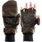 The Heat Company Heat 2 Softshell Mittens/Gloves (Size 10, Tarmac Green)