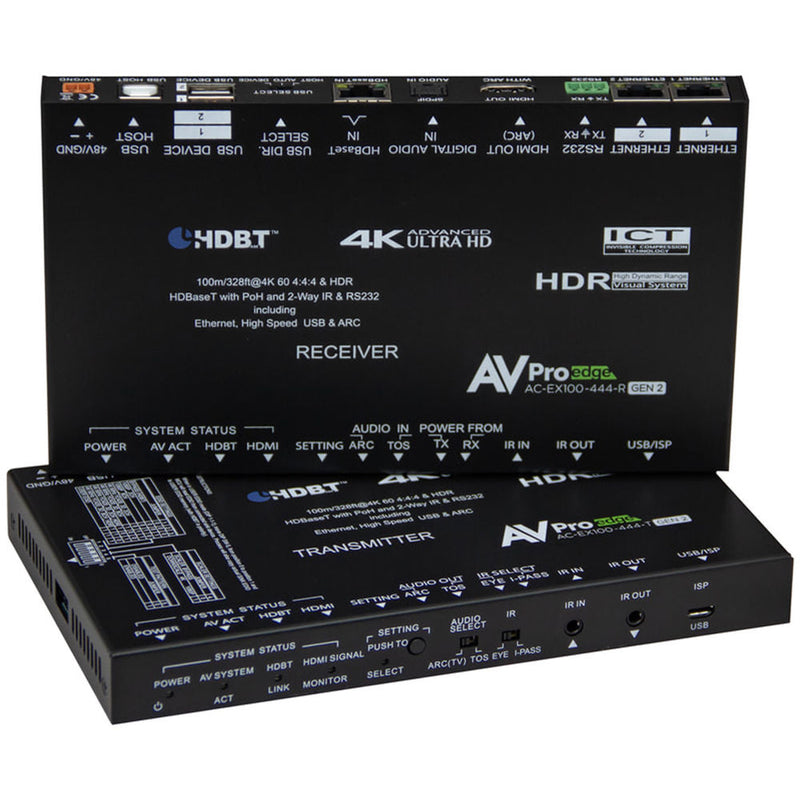 AVPro Edge 4K HDMI 2.0 over HDBaseT Tx/Rx Video Extender Kit (330')