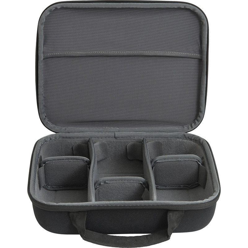 Shell-Case Hybrid 320 Lightweight Utility Case with Pouch and Dividers (Black)