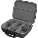 Shell-Case Hybrid 320 Lightweight Utility Case with Pouch and Dividers (Black)