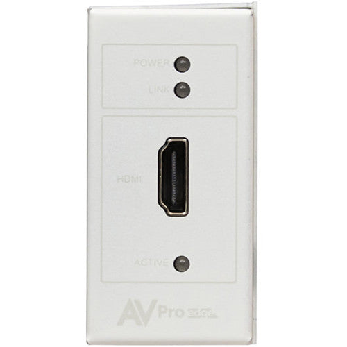 AVPro Edge 4K HDMI over HDBaseT Wall Plate Transmitter