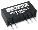 MURATA POWER SOLUTIONS NMV0505SAC Isolated Board Mount DC/DC Converter, 3kV Isolation, Fixed, 1 Output, 4.5 V, 5.5 V, 1 W, 5 V