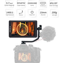 ANDYCINE A6 5.7" Full HD HDMI On-Camera Monitor with 4K Support/DC Out/Tilt Arm