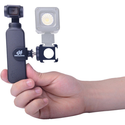 DigitalFoto Solution Limited Shoe Mount System for DJI Osmo Pocket with Mini Tripod