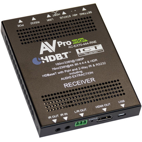 AVPro Edge 4K 4:4:4 HDMI 2.0 over HDBaseT Receiver (230')