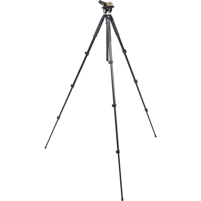 Slik Sprint Pro III EZ Travel Tripod with SH-707E 2-Way Pan Head (Matte Black)