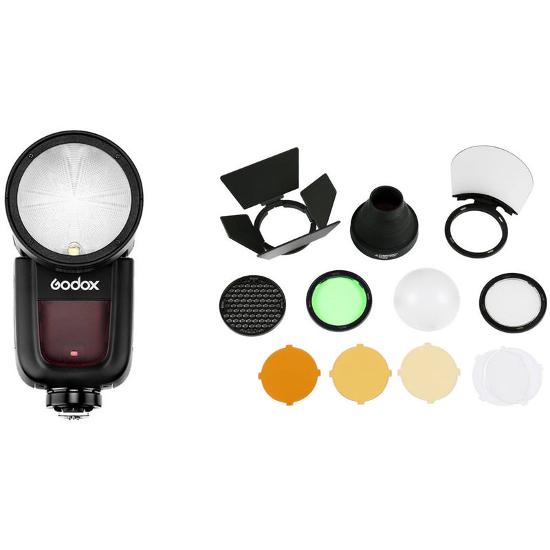 Godox V1 Flash with Accessories Kit for Pentax