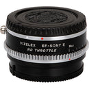 FotodioX Vizelex Cine ND Throttle Lens Mount Adapter-Canon EOS D/SLR Lens to Sony Alpha E-Mount