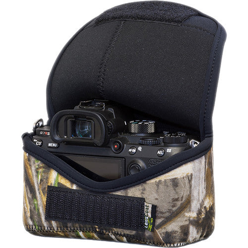 LensCoat BodyBag M for Sony Alpha a7 III, a7R III, a9 (Realtree Max5 Camo)