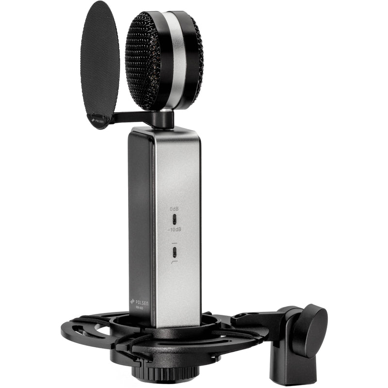 Polsen RM-800 Large-Diaphragm Condenser Mic Broadcaster Kit with Suspension Arm & Headphones