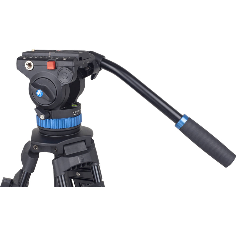 Sirui SH15 Aluminum Video Tripod with Fluid Head