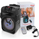 Pyle Pro PPHP844B 8" 2-Way 400W Bluetooth PA Speaker with Light Show