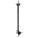 ViewZ Telescopic 3' - 8' Ceiling Mount with Length, Rotation and Tilt Adjust (Black)