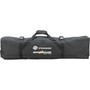 MultiCart StandWrap 4-Pocket Roll Up Accessory Bag (Black, Small)