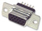 MULTICOMP SPC15408 D Sub Connector, 15 Contacts, Receptacle, DA, HD D Sub Dip Series, Metal Body, Solder