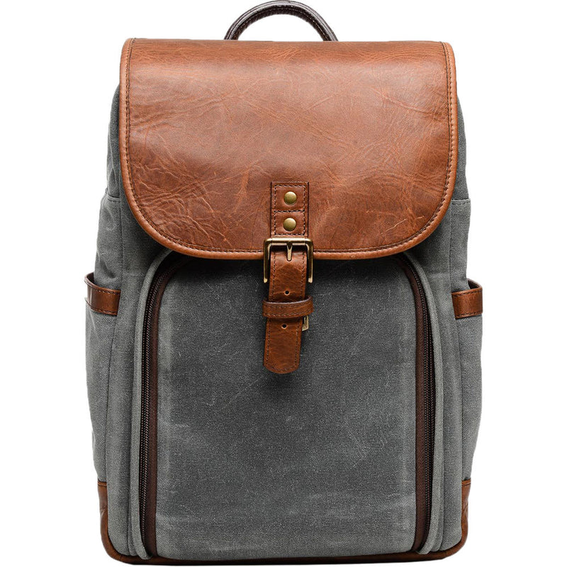 ONA Monterey Backpack (Smoke and Antique Cognac)