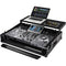 Odyssey Flight Zone BLACK LABEL Glide Style Case for Denon Prime 4 DJ Controller (All Black)