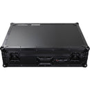 Odyssey Flight Zone BLACK LABEL Glide Style Case for Denon Prime 4 DJ Controller (All Black)