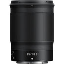 Nikon NIKKOR Z 85mm f/1.8 S Lens